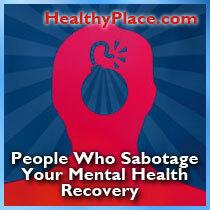 Pessoas que sabotam sua recuperação da saúde mental
