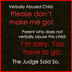 O abuso verbal e a necessidade de guarda dos filhos permanecem mutuamente exclusivos nas decisões do tribunal de família, porque o abuso verbal não é contra a lei. Descubra o porquê.
