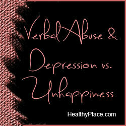 O abuso verbal e a depressão trabalham juntos para mantê-lo em um relacionamento tóxico. Antes de perceber a depressão, você se sentirá infeliz. O que você pode fazer? 