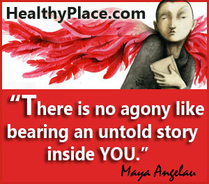 Citações perspicazes da saúde mental - Não há maior agonia do que ter uma história não contada dentro de você.