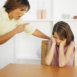 Dizer constantemente coisas negativas ao seu filho prejudica sua auto-estima.