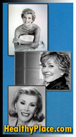 A princesa Diana, Jane Fonda e Joan Rivers tinham o distúrbio alimentar, bulimia. Você não está sozinho.